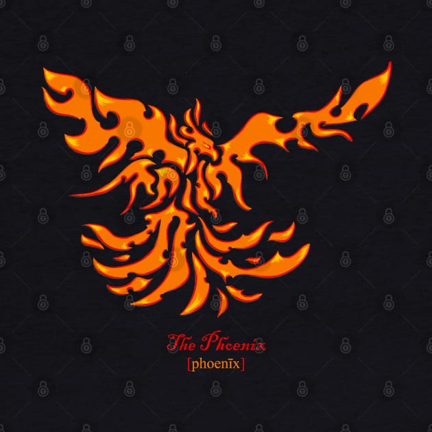 The Phoenix - Orange by Ravendax